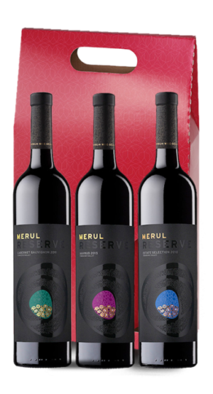 Geschenkset Merul Reserva 3 Flaschen