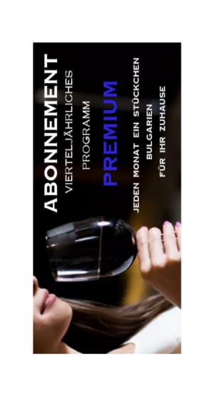 Abonnement Premium: Vierteljährliches